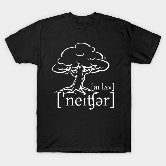 I Love Nature (in IPA) T-Shirt by Kupla Designs